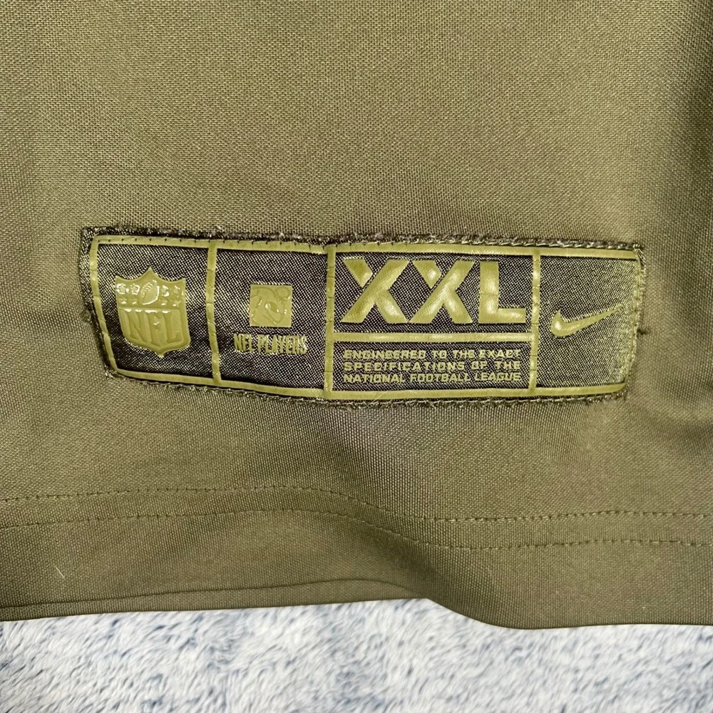 Nike Atlanta Falcons Julio Jones Salute To‎ Service Jersey Olive Green XXL